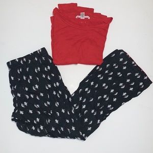 • Victoria Secret flannel pajama set •